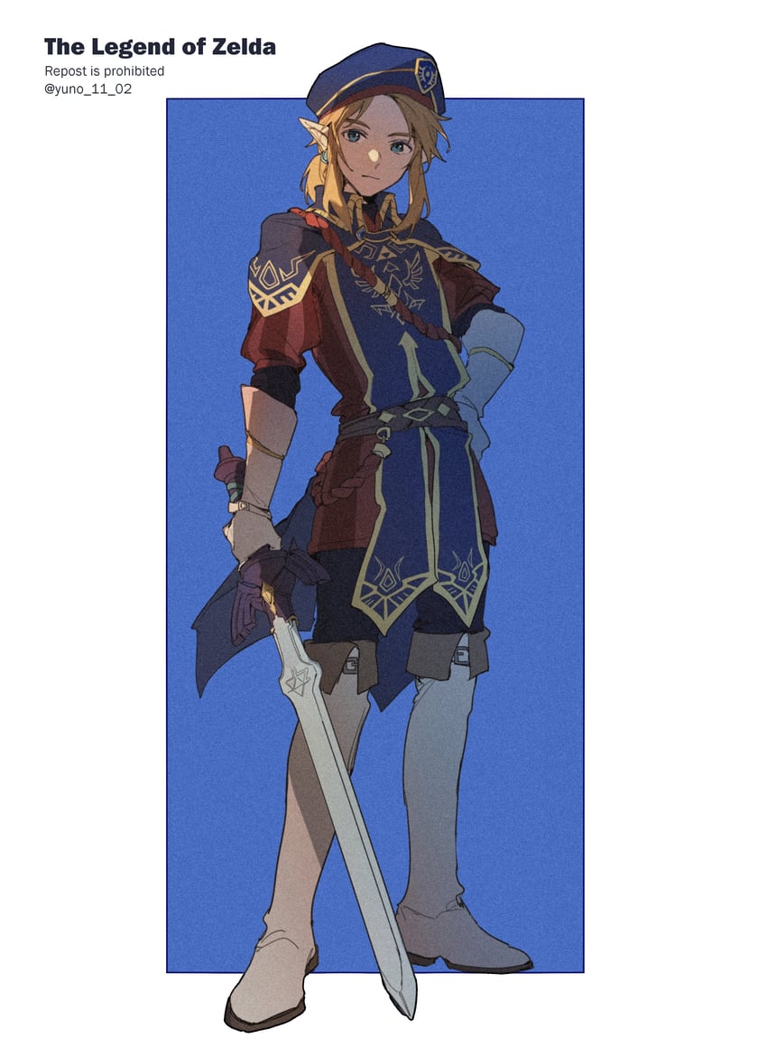 link (the legend of zelda and 1 more) drawn by yuno_11_02