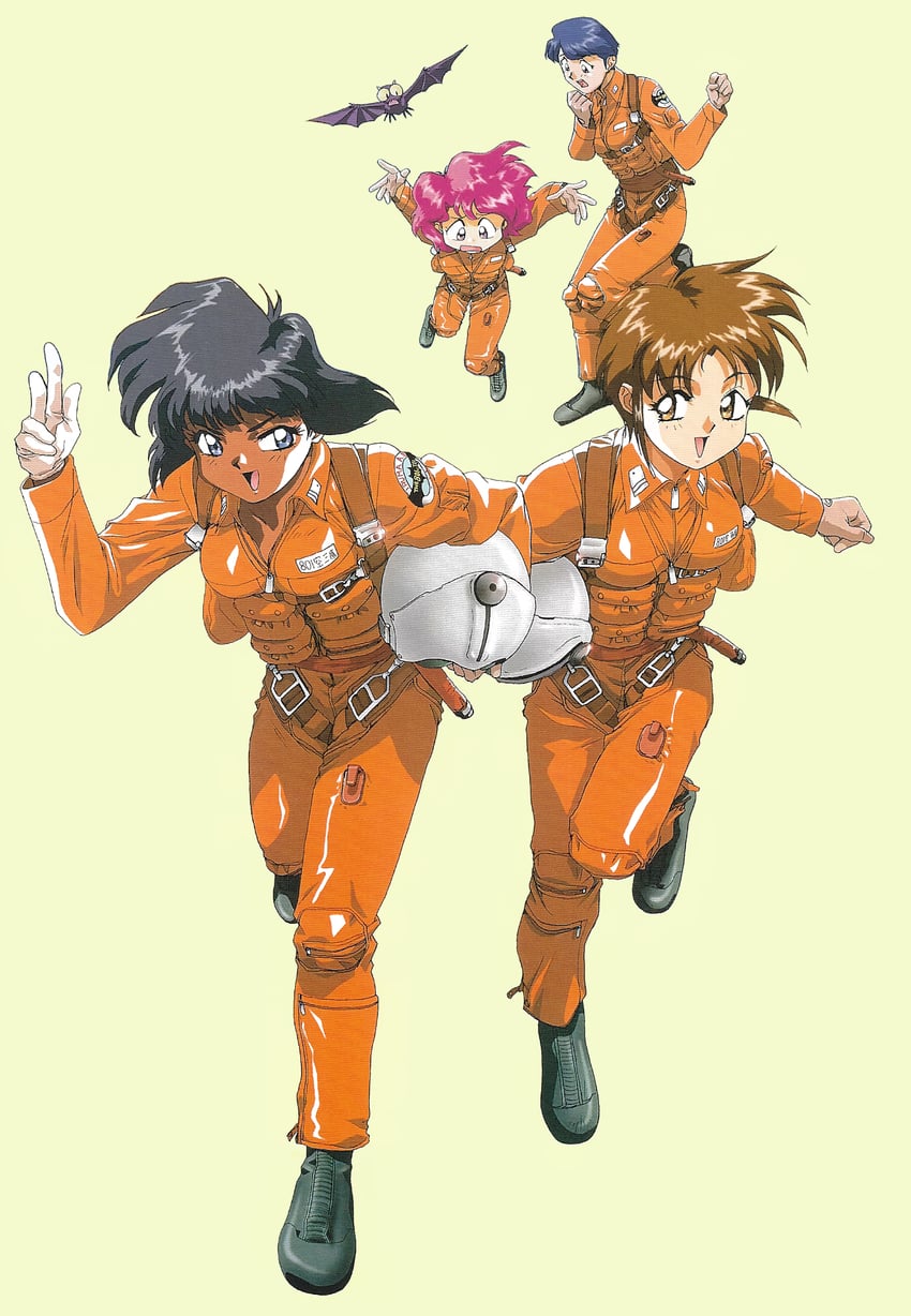 mitaka arisa, haneda miyuki, shimorenjaku youko, and saginomiya sakura (aozora shoujotai)