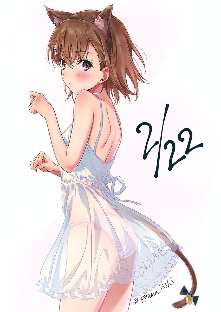 misaka mikoto (toaru majutsu no index and 1 more) drawn by isshi_pyuma