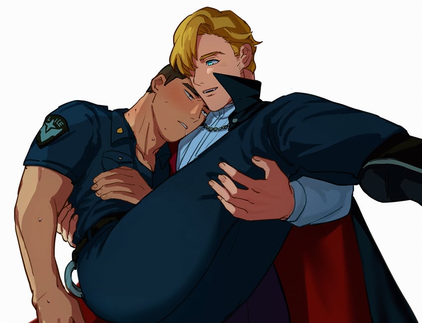 ao isami and lewis smith (yuuki bakuhatsu bang bravern) drawn by net_(net87626068)