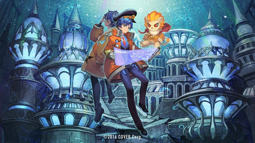 astel leda and apolleon (holostars and 1 more) drawn by nakamura_eight