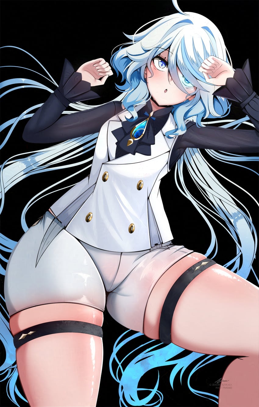 furina (genshin impact) drawn by astraea_(atelierastraea)
