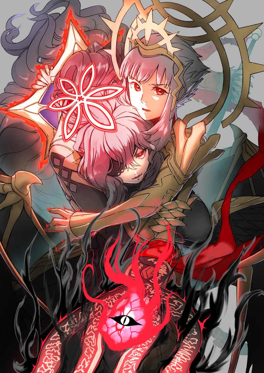veronica and embla (fire emblem and 1 more) drawn by aduti_momoyama