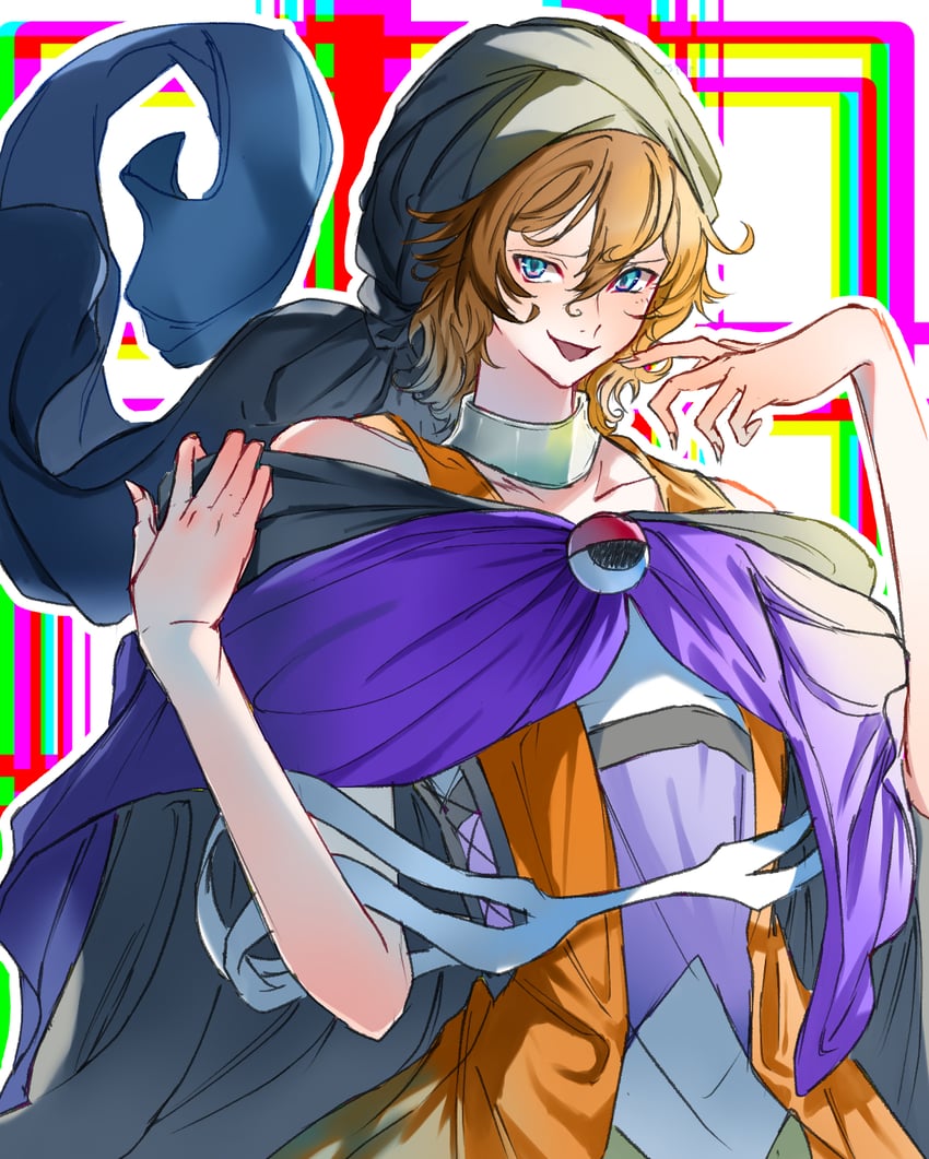 kuzu suzumi and cine hamal (len'en) drawn by yoni.