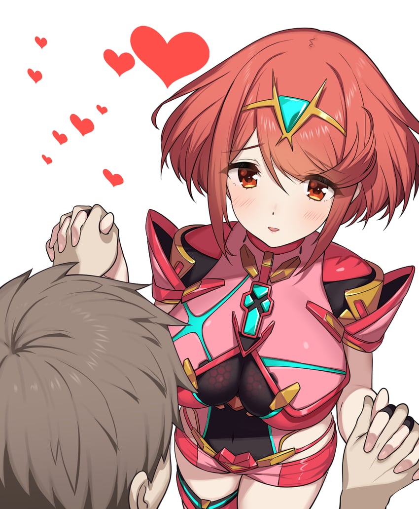 pyra (xenoblade chronicles and 1 more) drawn by green322
