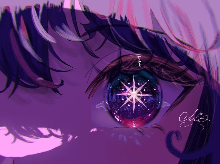 hoshino ai (oshi no ko) drawn by nia_(user_xnpu7783)