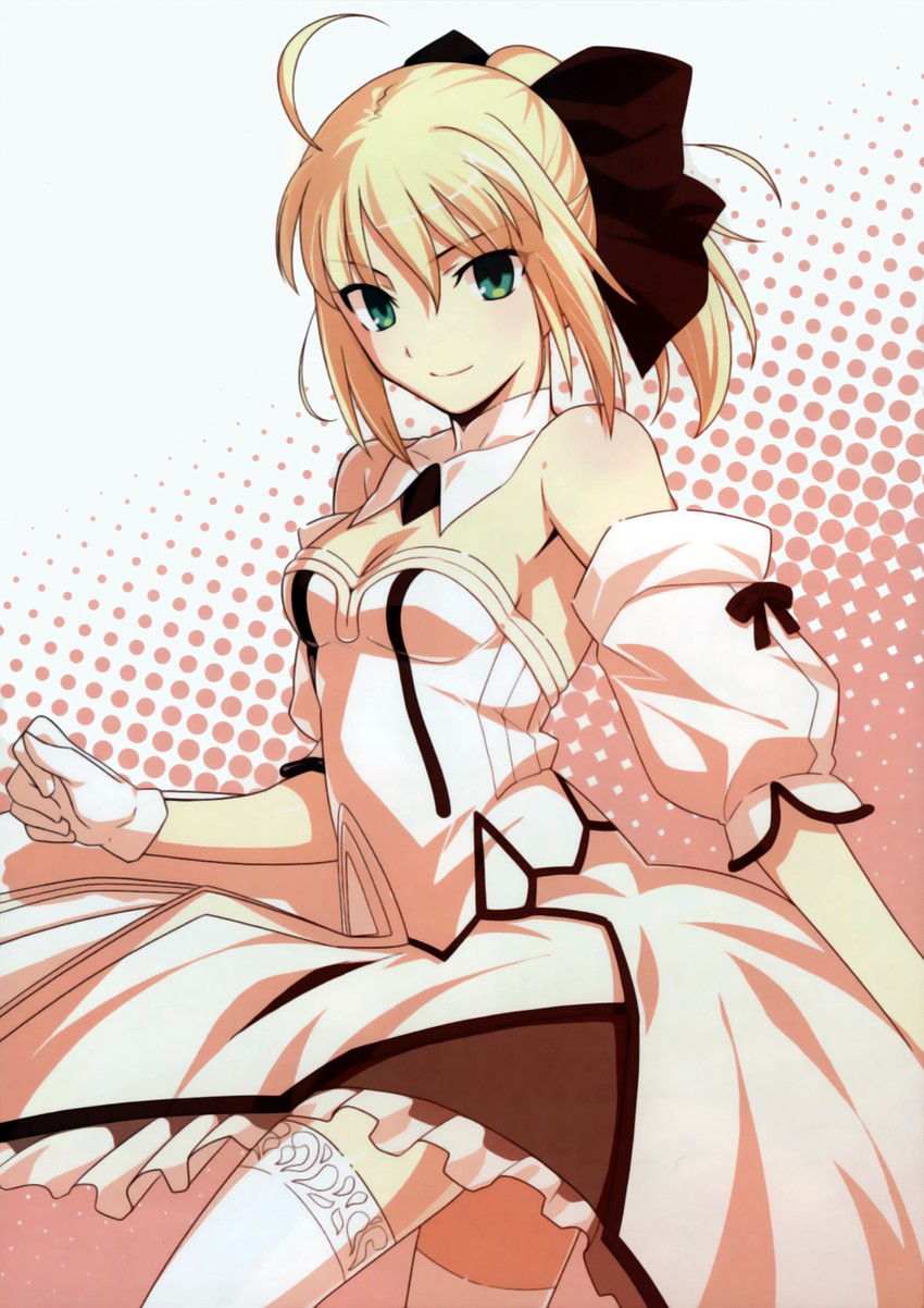 artoria pendragon and saber lily (fate and 1 more) drawn by takeuchi_takashi