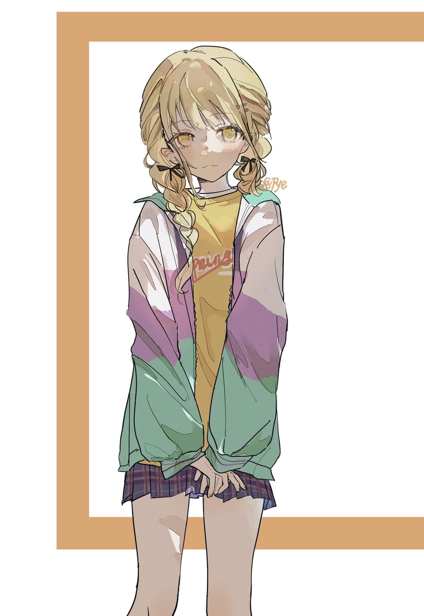 fujita kotone (idolmaster and 1 more) drawn by pye_yyy