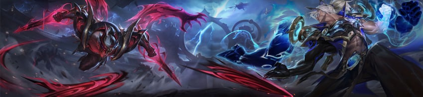 sett, zed, supreme cell zed, and supreme cell sett (league of legends and 1 more) drawn by c_home