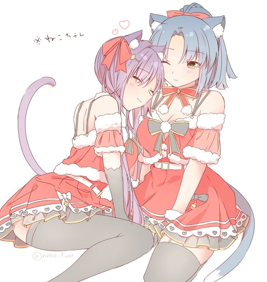 matsumura fuuka and makino mitake (assault lily) drawn by benini