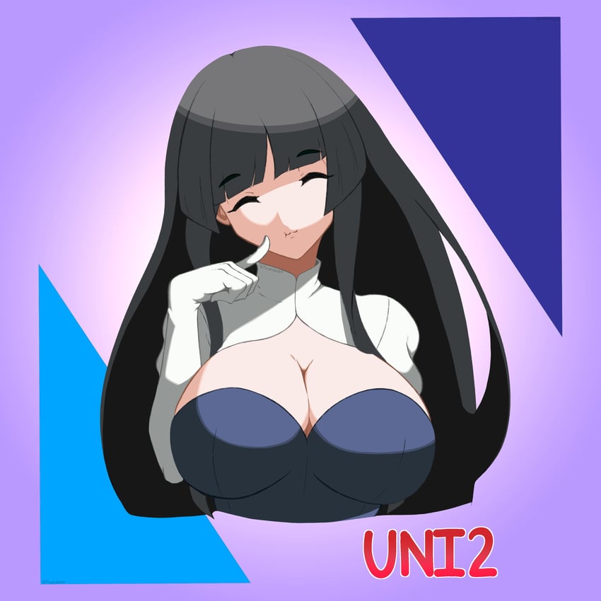kaguya jingu (under night in-birth and 1 more) drawn by foxanderart