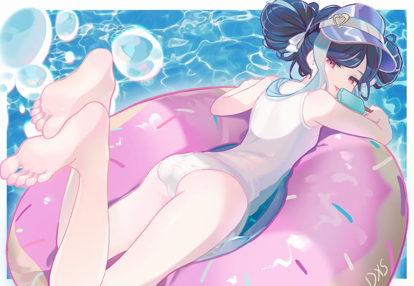 fubuki (blue archive) drawn by daxieshen_huashi
