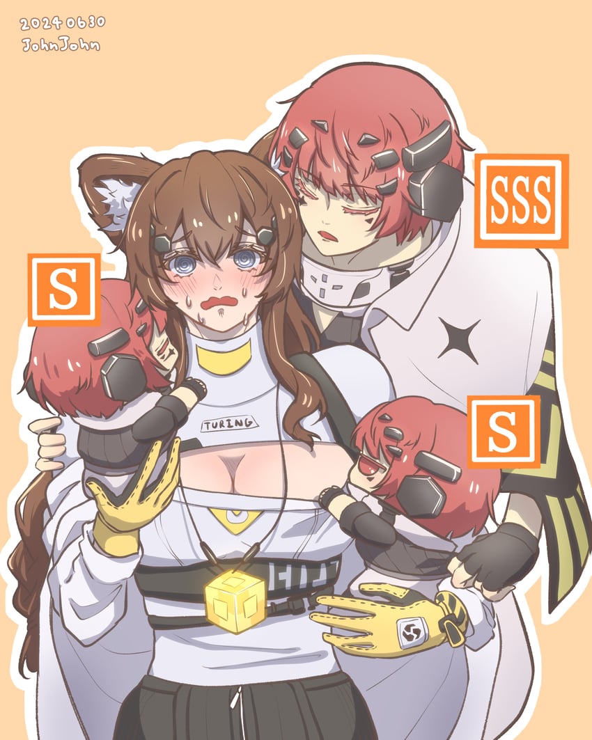 turing and faith (girls' frontline and 1 more) drawn by johnjohn_(johnjohn_1028)