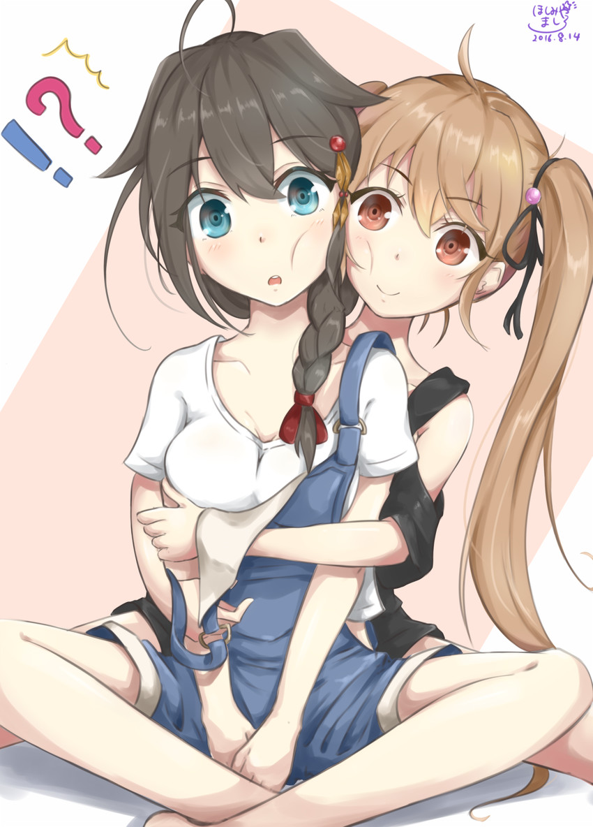 shigure, shigure kai ni, and murasame (kantai collection) drawn by hoshimiya_mashiro