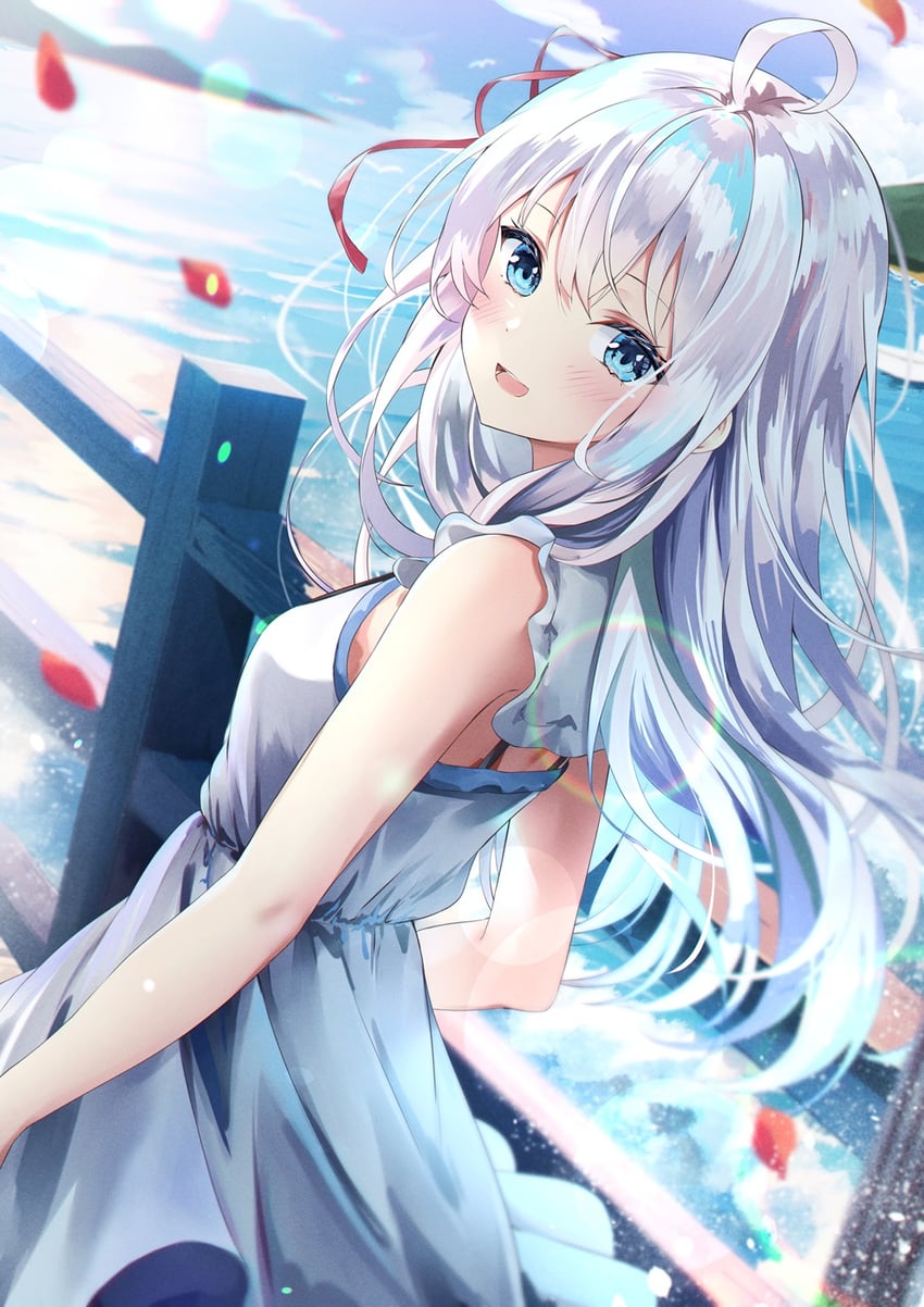 alisa mikhailovna kujou (tokidoki bosotto roshia-go de dereru tonari no alya-san) drawn by aizawa_(aizawatsu)
