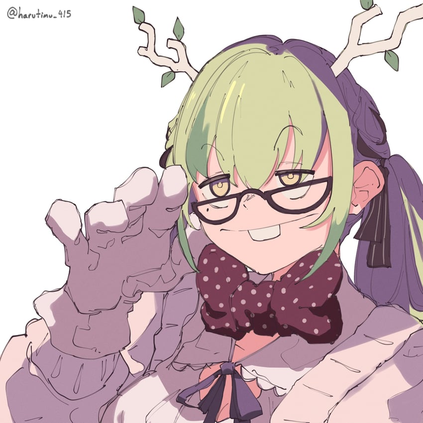 ceres fauna (hololive and 1 more) drawn by harutimu