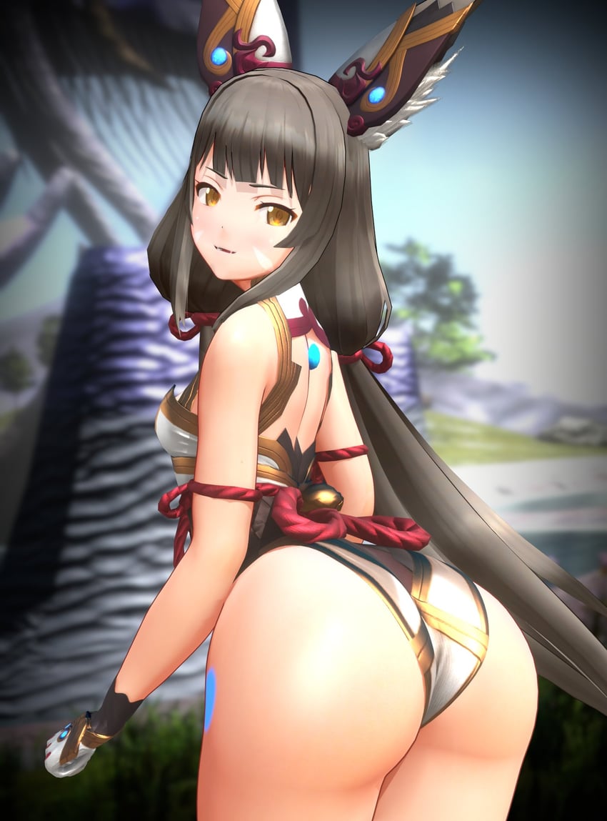 nia (xenoblade chronicles and 1 more) drawn by blobcg