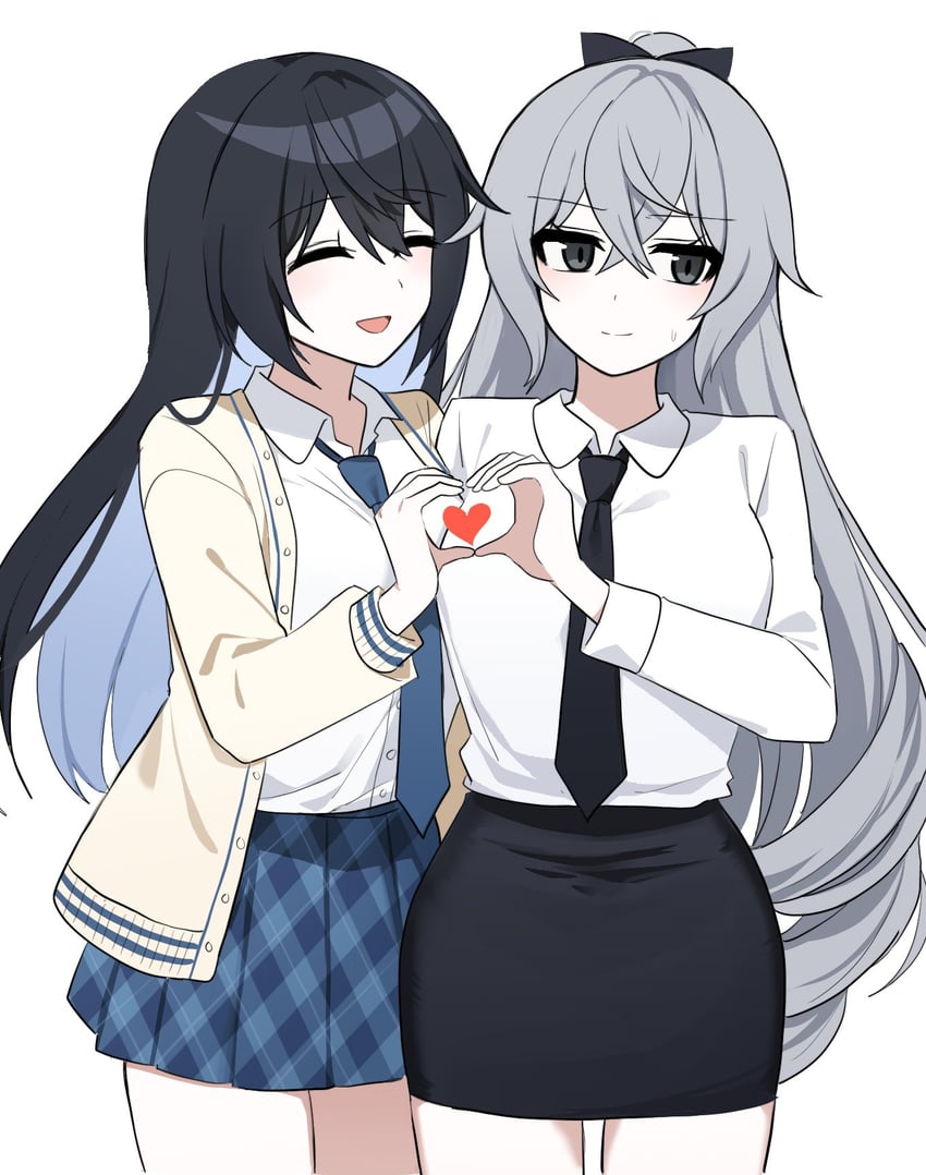 bronya zaychik and seele vollerei (honkai and 1 more) drawn by lix_(iroiro3843)