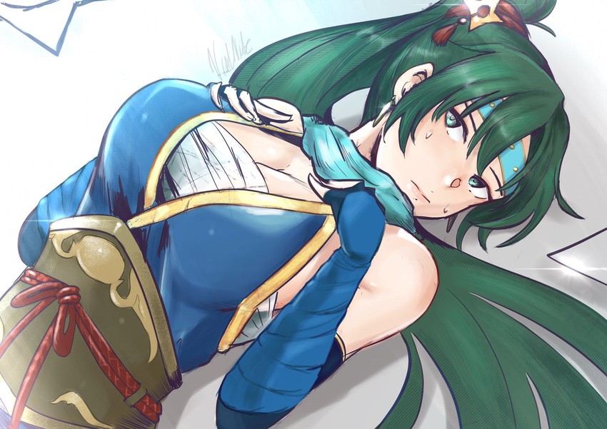 lyn (fire emblem and 1 more) drawn by vialnite