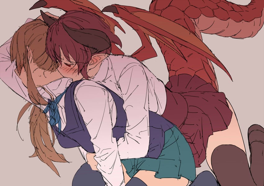 grea and anne (granblue fantasy and 2 more) drawn by mokutan_mmmm