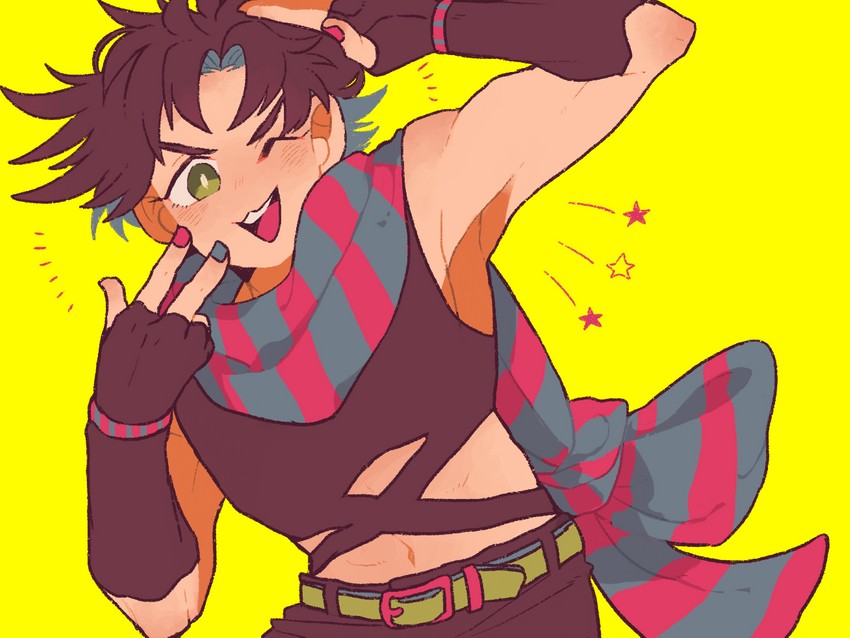joseph joestar (jojo no kimyou na bouken and 1 more) drawn by remu_(kudarizaka_25)