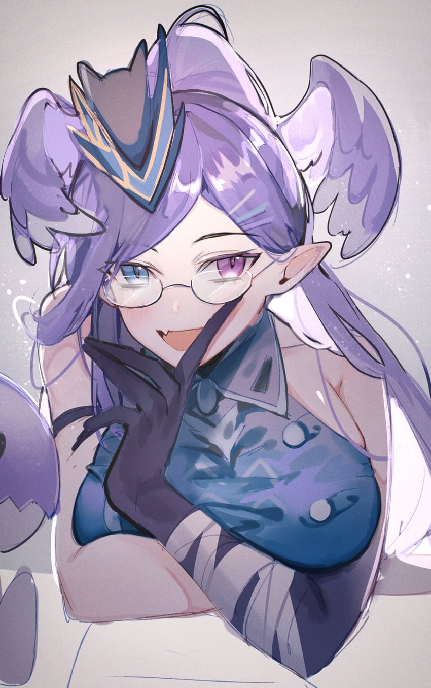 selen tatsuki and dragoon (nijisanji and 1 more) drawn by rekooo