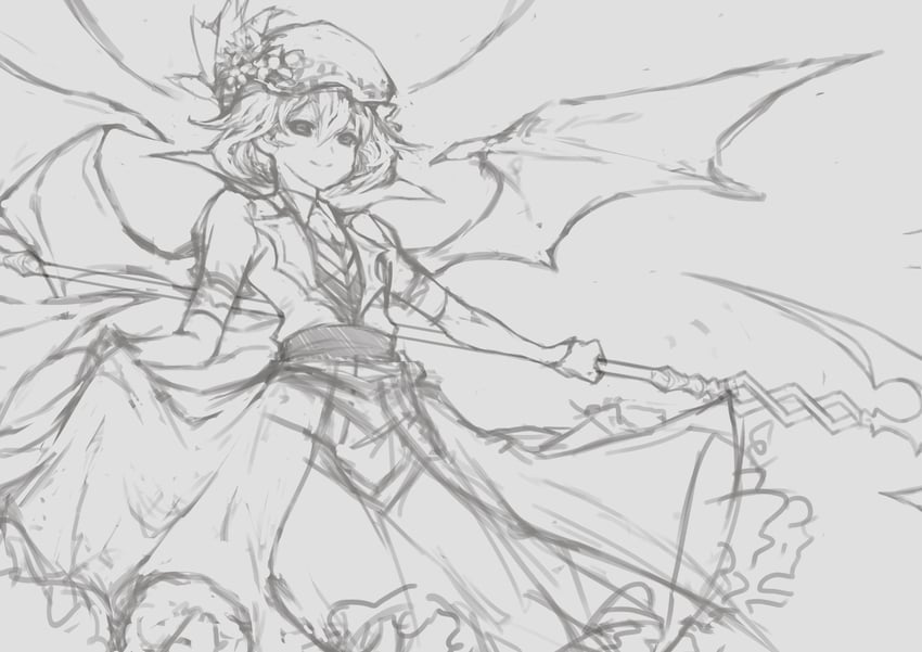 remilia scarlet (touhou and 1 more) drawn by jun_wei