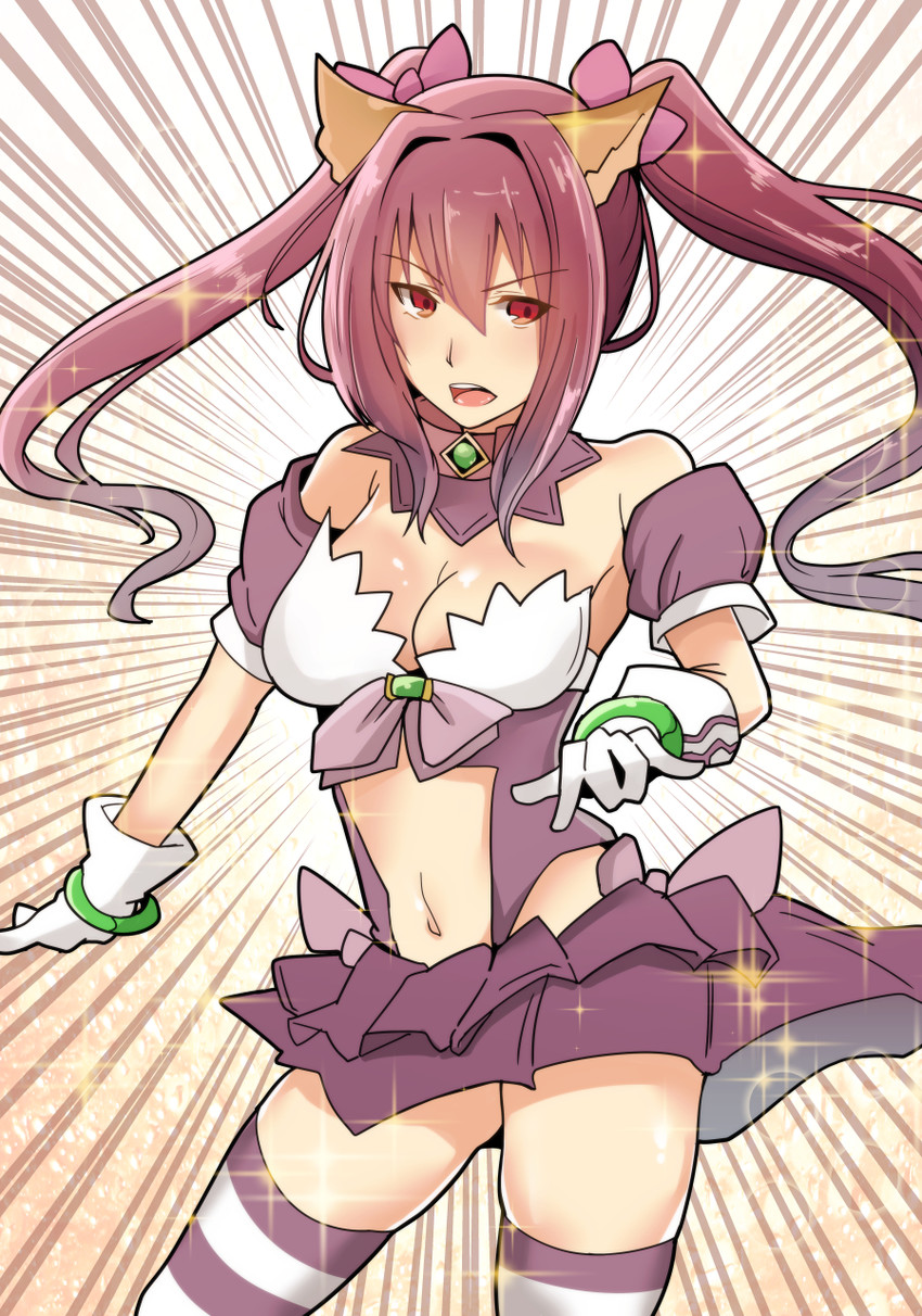 scathach and jeanne d'arc (fate and 2 more) drawn by arito_arayuru