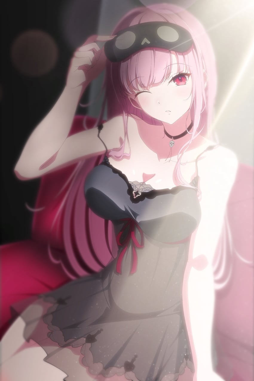 mori calliope (hololive and 1 more) drawn by shimada_(odddddd64)
