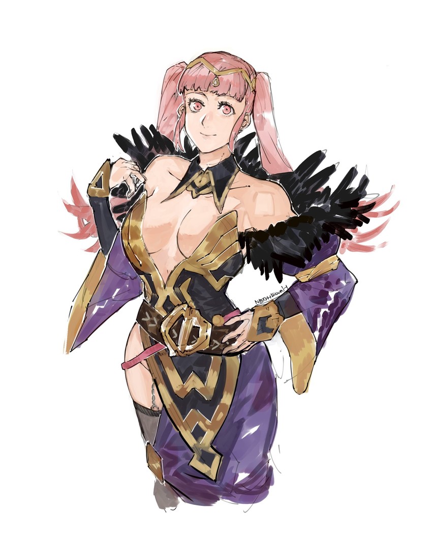 hilda valentine goneril and loki (fire emblem and 2 more) drawn by yourfreakyneighbourh