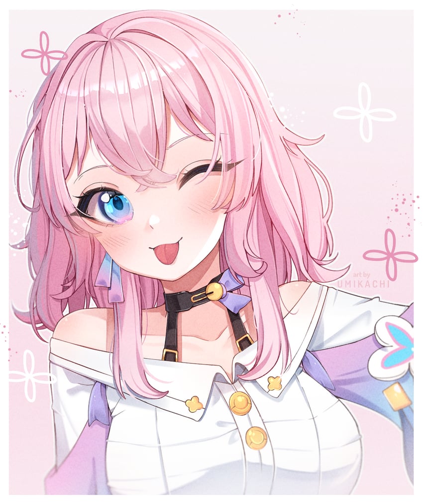 march 7th (honkai and 1 more) drawn by umikachi