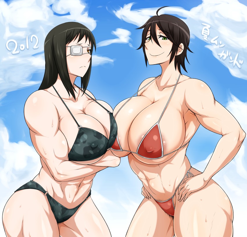 sofia valmer and chequita (jormungand) drawn by mumumu_(three_emu)