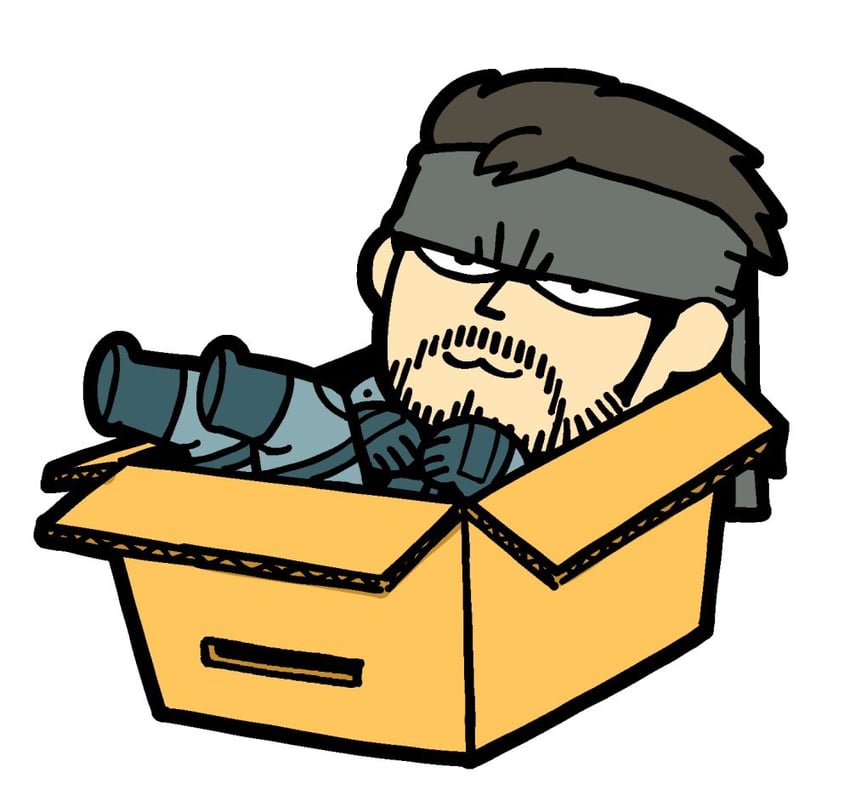 solid snake (metal gear and 1 more) drawn by bkub