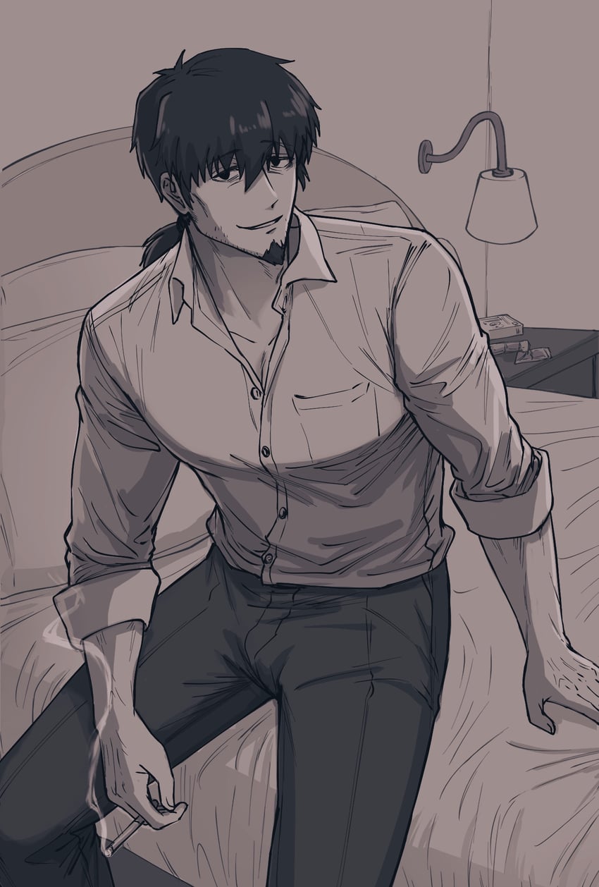 hector (fate and 1 more) drawn by koniko0907