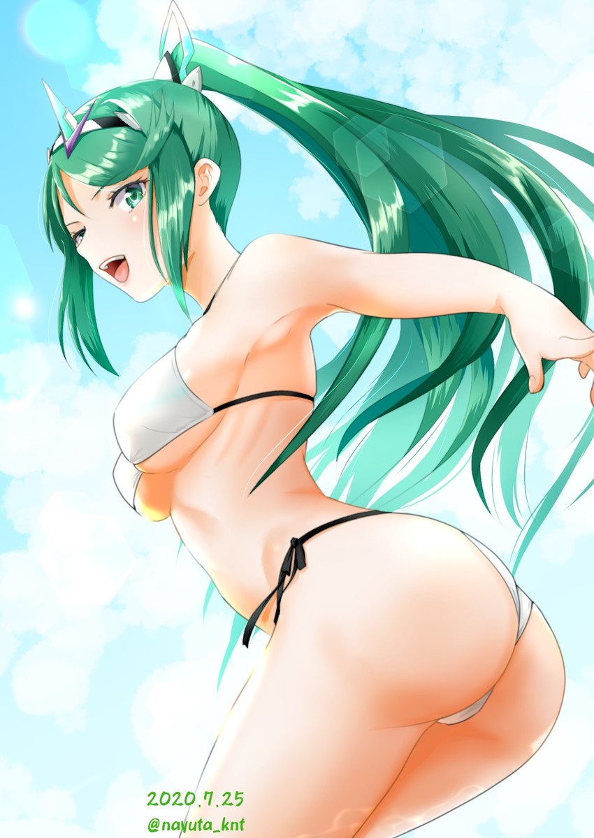 pneuma (xenoblade chronicles and 1 more) drawn by nayuta-kanata