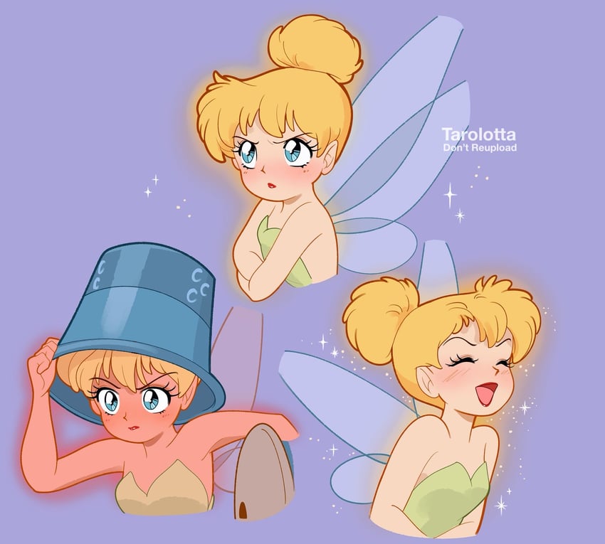tinker bell (walt disney's peter pan) drawn by tarolotta