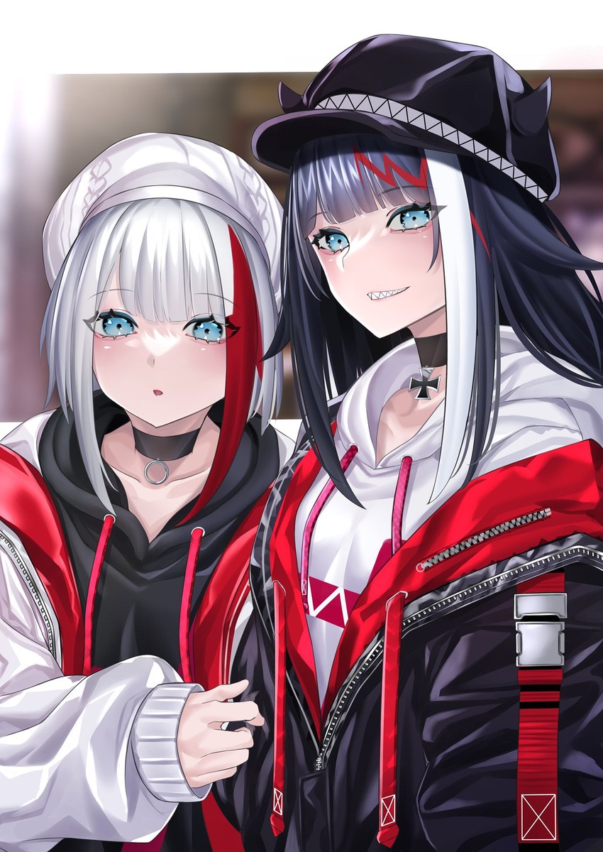admiral graf spee and deutschland (azur lane) drawn by keishi_surota