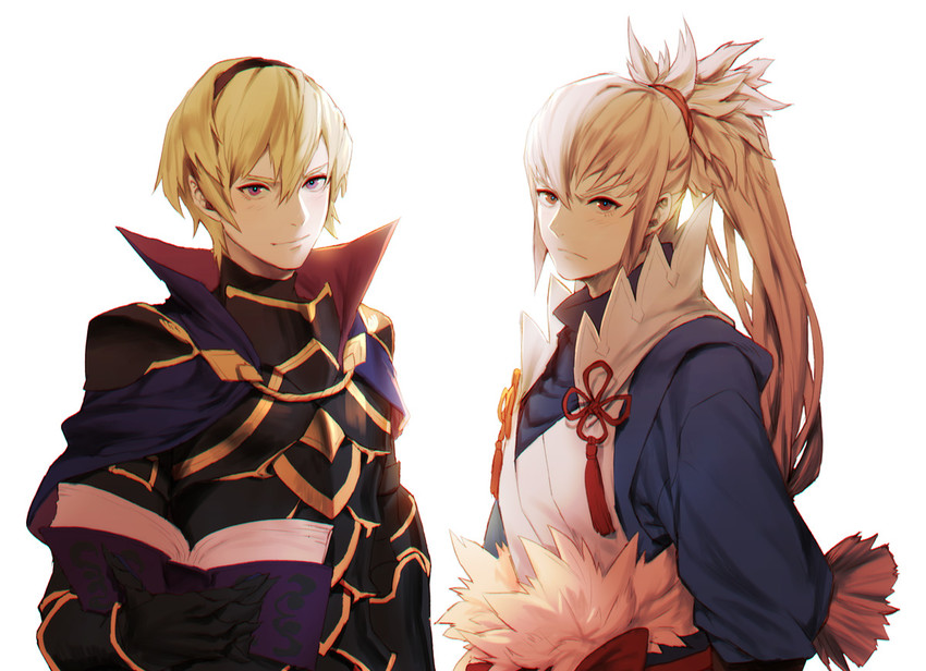 takumi and leo (fire emblem and 1 more) drawn by kokutan_kitsunen