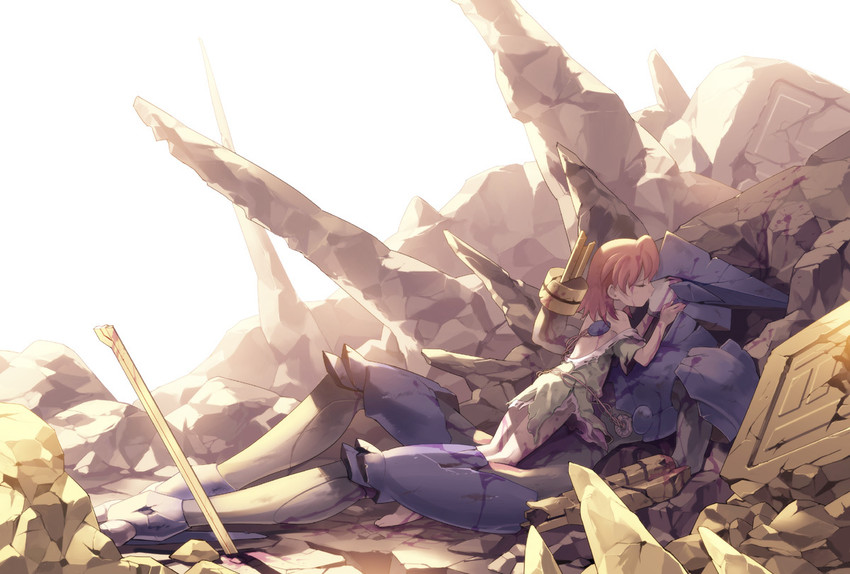 asagi marin and melan blue (brigadoon) drawn by tetsukuzu_tetsuko