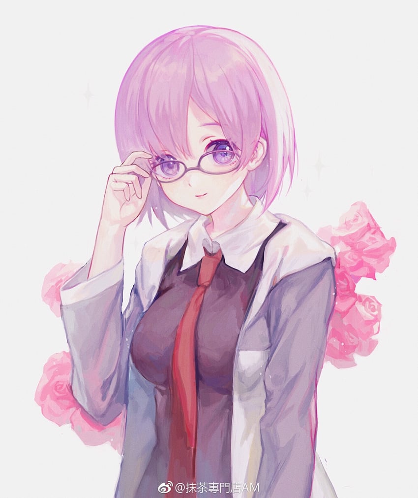 mash kyrielight (fate and 1 more) drawn by maccha