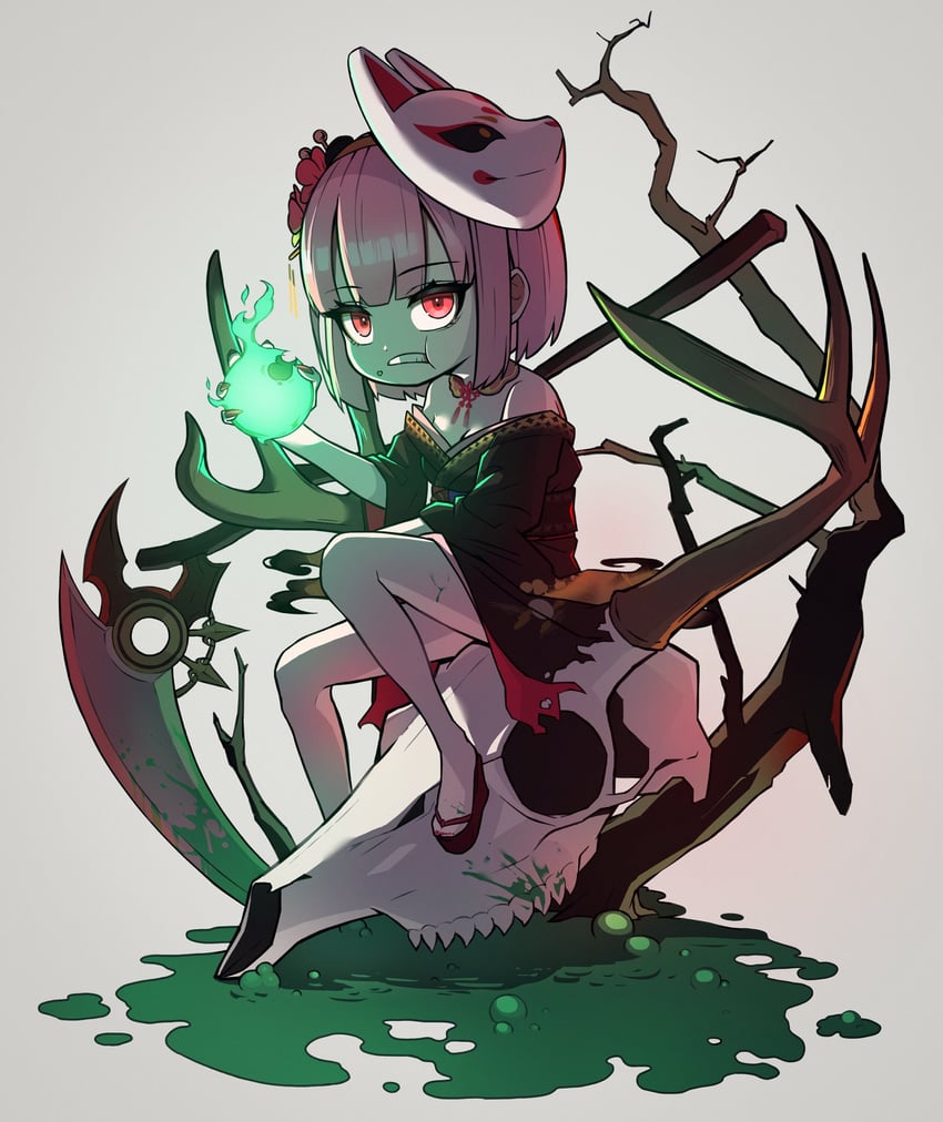 mori calliope (hololive and 1 more) drawn by teru_(asa_hi_t)