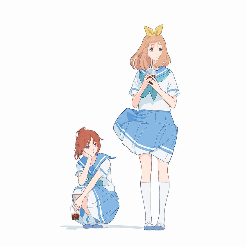 nakagawa natsuki and yoshikawa yuuko (hibike! euphonium) drawn by lizybrush