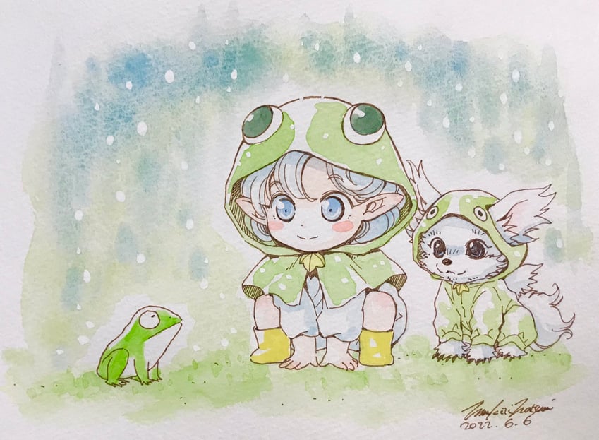 shiro and rumy (fortune quest) drawn by mukai_natsumi
