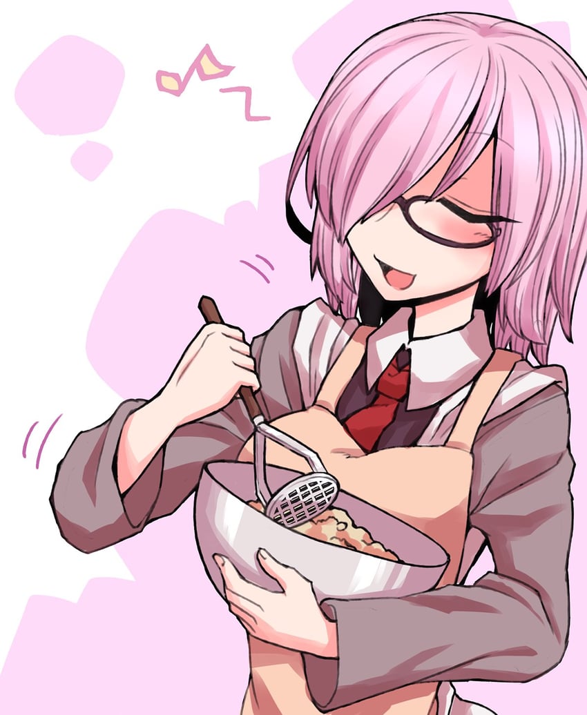 mash kyrielight (fate and 1 more) drawn by kuri_dora