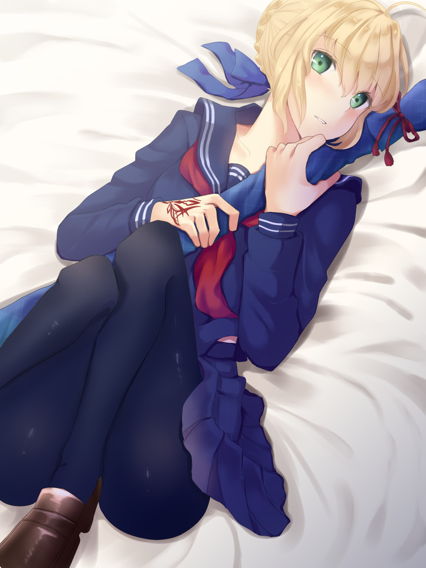artoria pendragon and master artoria (fate and 2 more) drawn by guricoogen