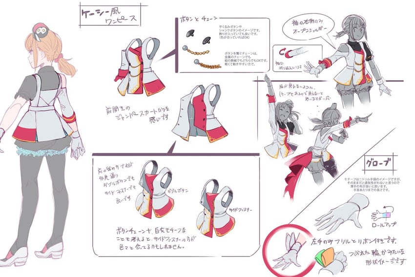 roro and mineda mayu (real life and 2 more) drawn by araki_munehiro