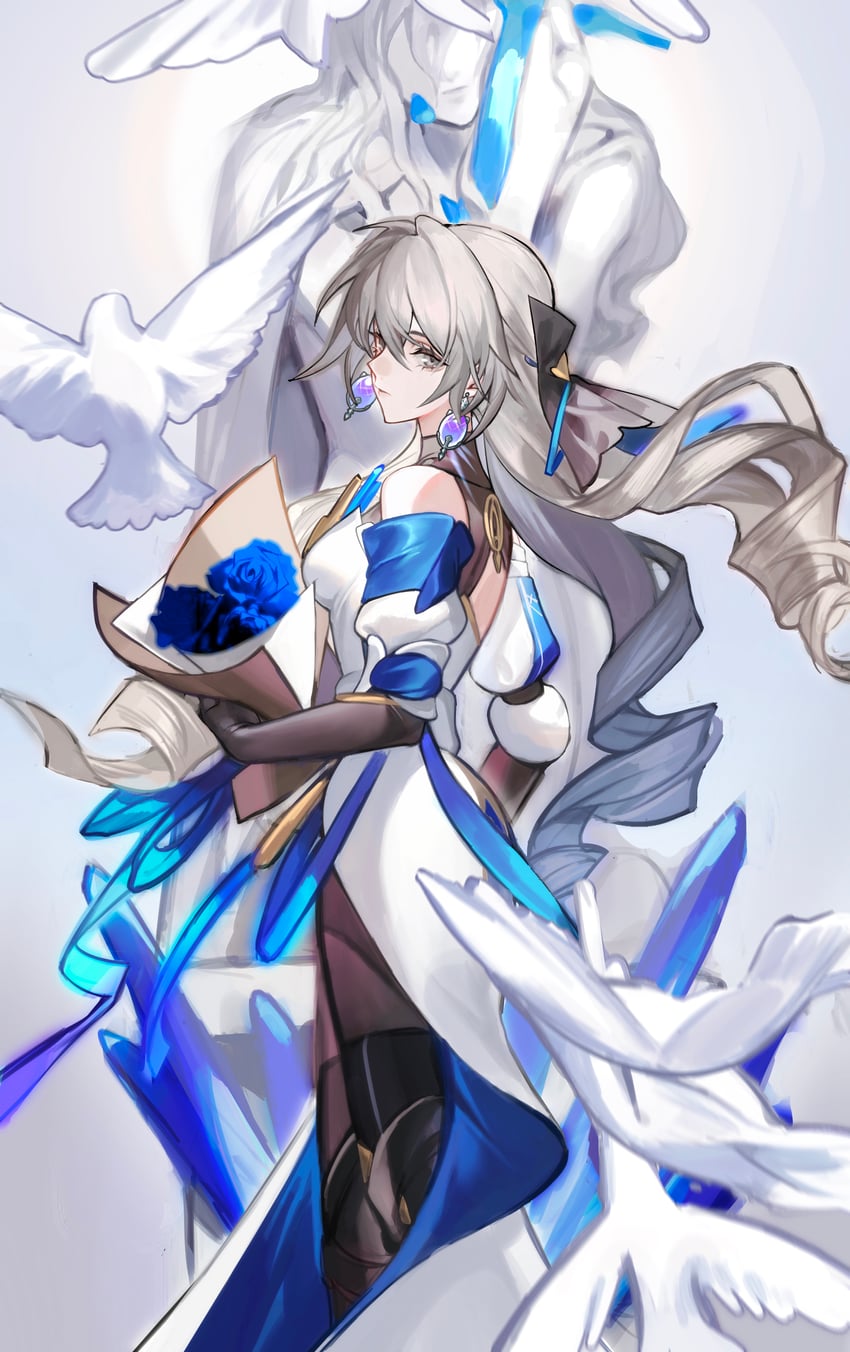 bronya rand (honkai and 1 more) drawn by mie_xing