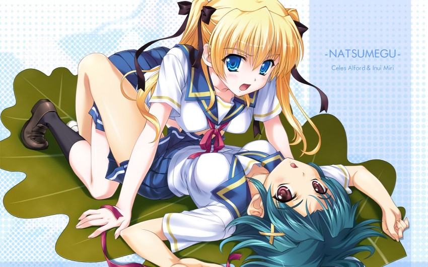celes alford and inui miri (natsumegu) drawn by tsukasa_yuuki