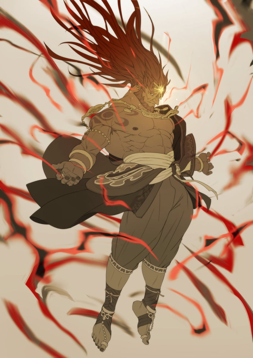 ganondorf (the legend of zelda and 1 more) drawn by nesskain