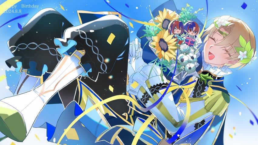 female alear, male alear, and alfred (fire emblem and 1 more) drawn by rororotsu